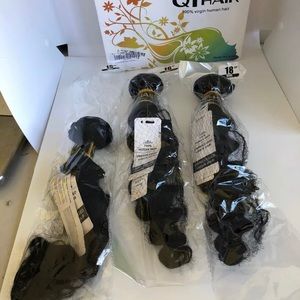 Peruvian human hair bundles